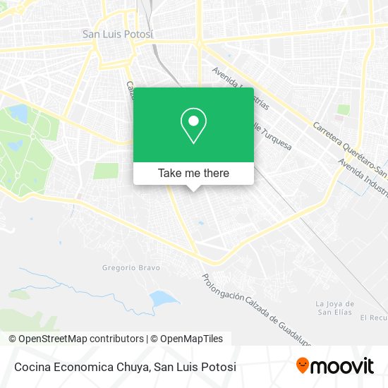 Cocina Economica Chuya map