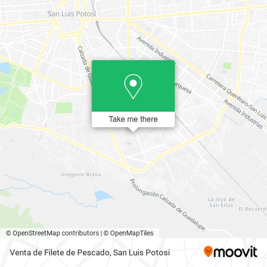 Venta de Filete de Pescado map