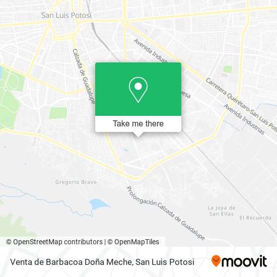 Venta de Barbacoa Doña Meche map