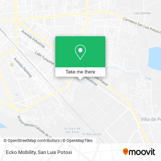 Mapa de Ecko Mobility