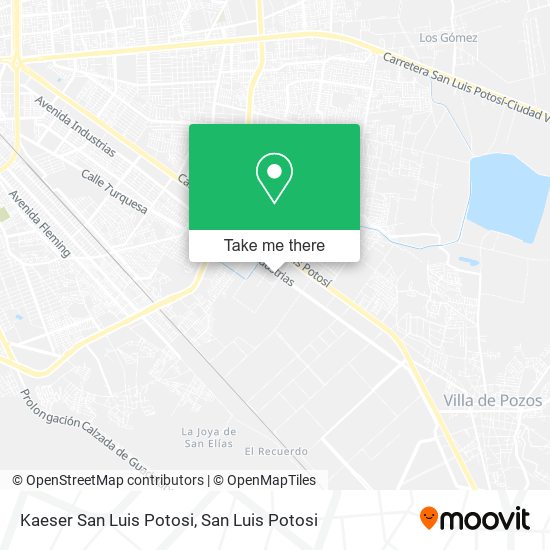 Kaeser San Luis Potosi map