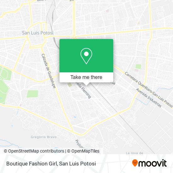 Boutique Fashion Girl map
