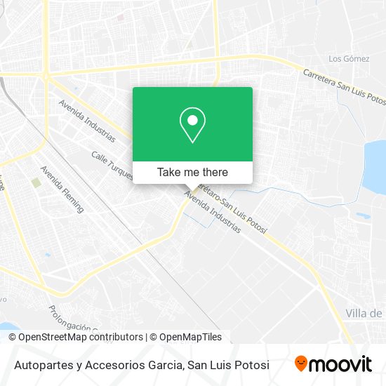 Autopartes y Accesorios Garcia map