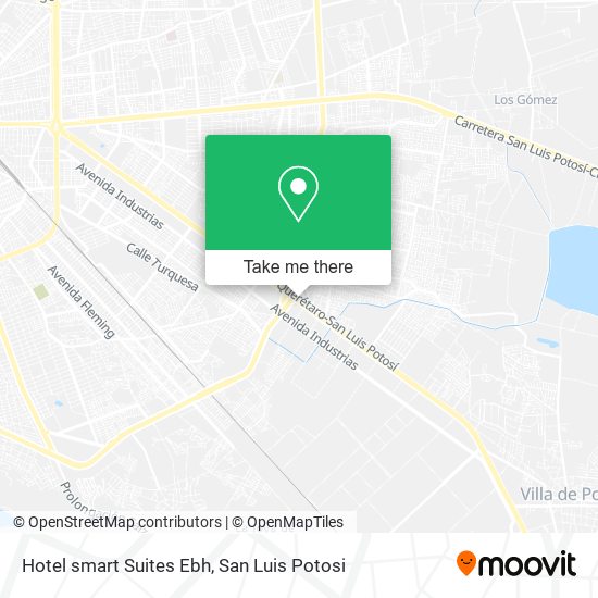 Mapa de Hotel smart Suites Ebh