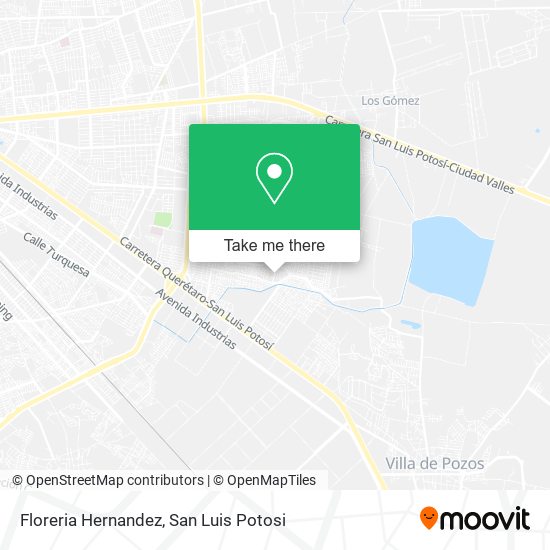 Floreria Hernandez map