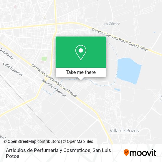 Articulos de Perfumeria y Cosmeticos map
