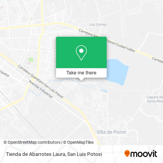Mapa de Tienda de Abarrotes Laura