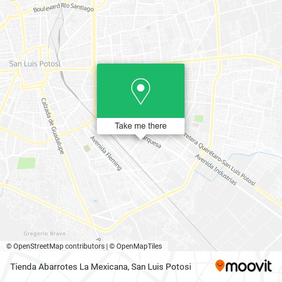 Tienda Abarrotes La Mexicana map