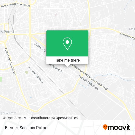 Mapa de Blemer