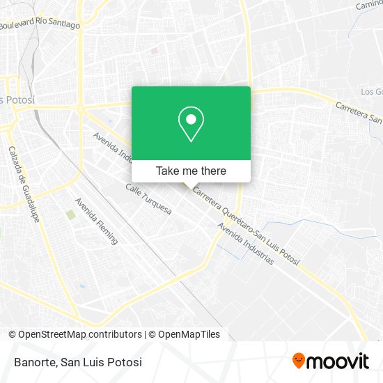 Mapa de Banorte