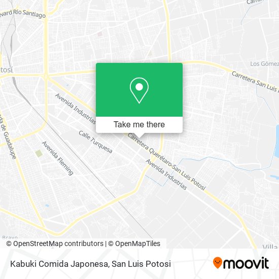 Kabuki Comida Japonesa map