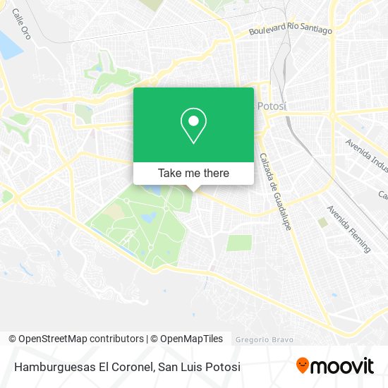 Hamburguesas El Coronel map