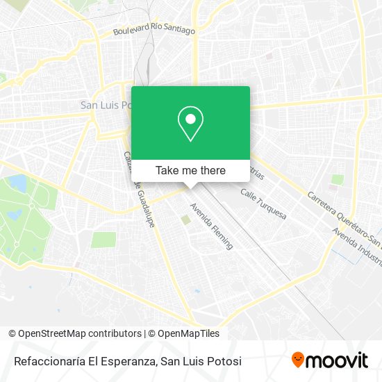 Refaccionaría El Esperanza map
