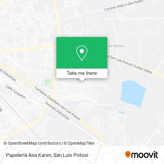 Papelería Ana Karen map