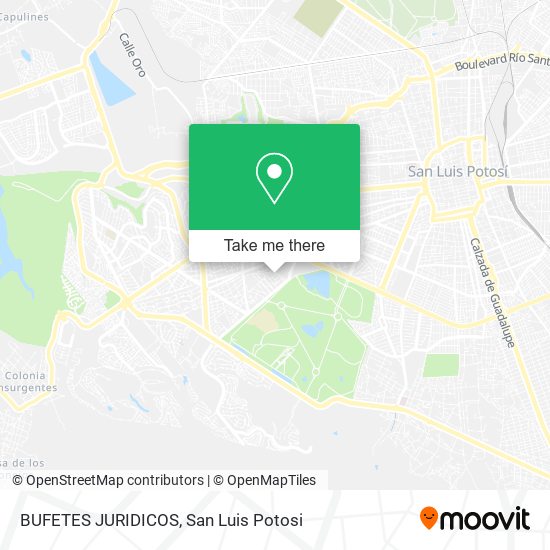 Mapa de BUFETES JURIDICOS