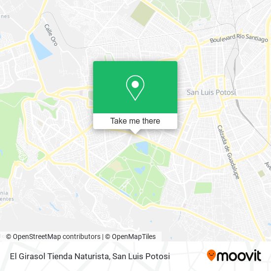 El Girasol Tienda Naturista map