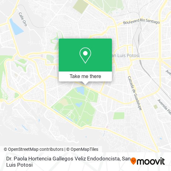 Dr. Paola Hortencia Gallegos Veliz Endodoncista map