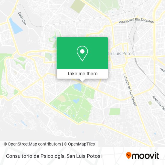 Consultorio de Psicología map