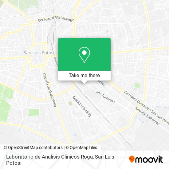 Laboratorio de Analisis Clinicos Roga map