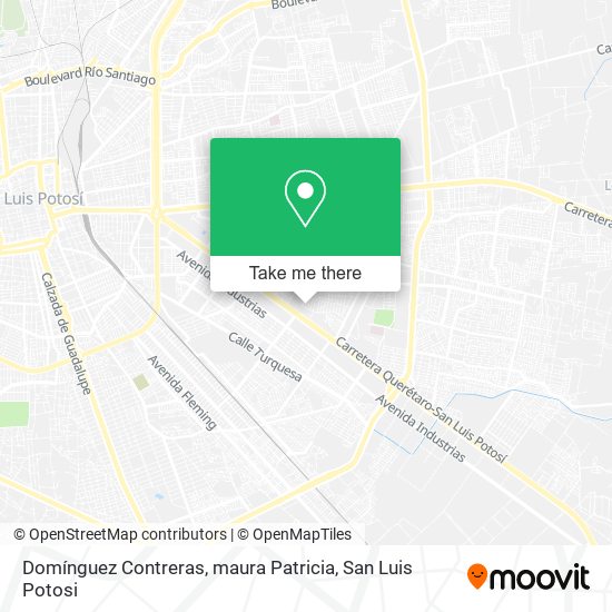 Mapa de Domínguez Contreras, maura Patricia