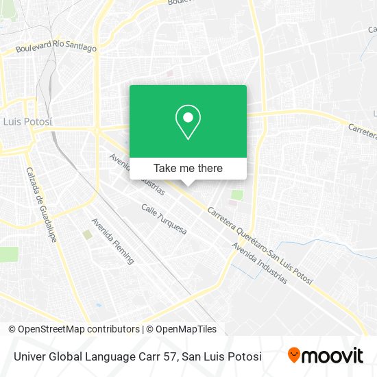 Univer Global Language Carr 57 map