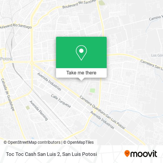 Mapa de Toc Toc Cash San Luis 2