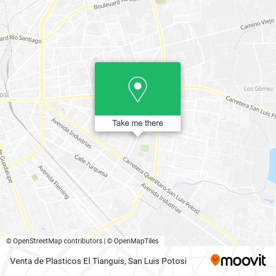 Venta de Plasticos El Tianguis map