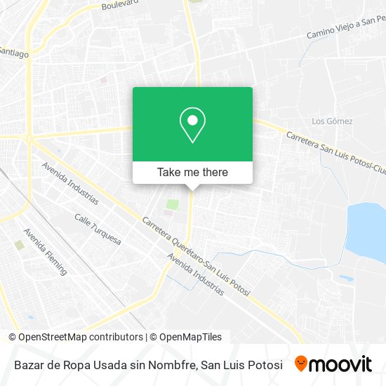 Bazar de Ropa Usada sin Nombfre map