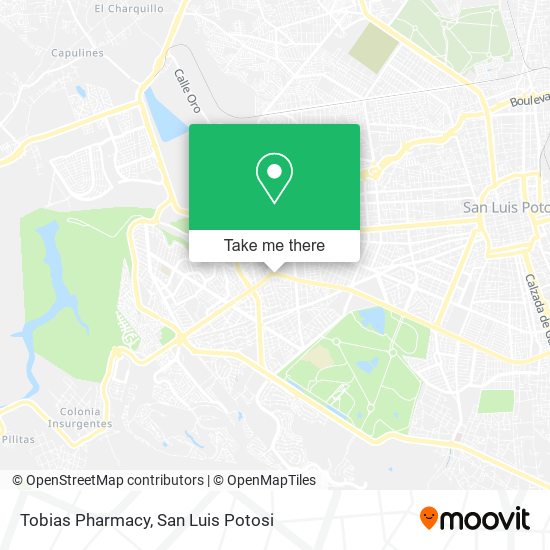 Tobias Pharmacy map