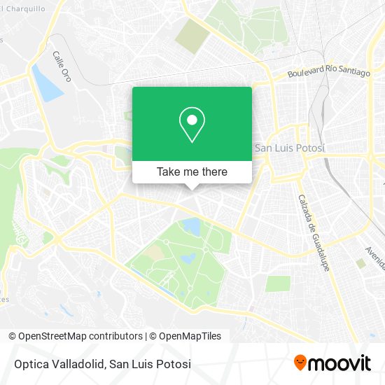 Mapa de Optica Valladolid