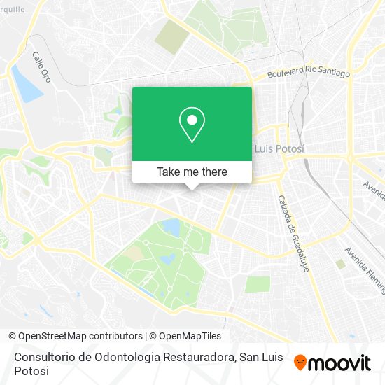 Mapa de Consultorio de Odontologia Restauradora