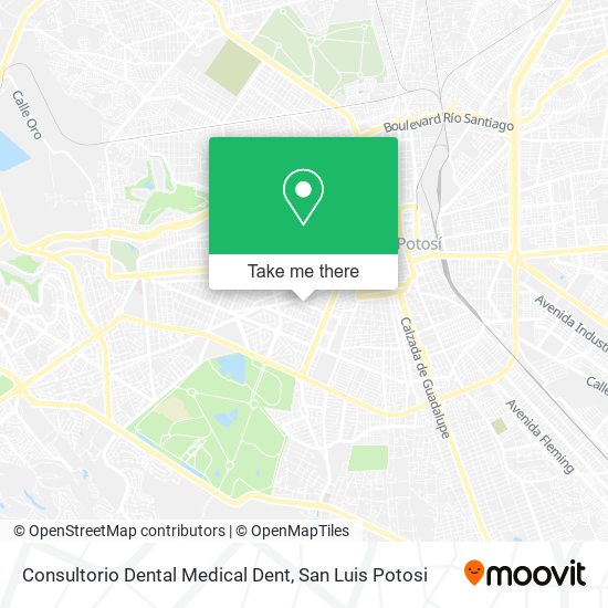Consultorio Dental Medical Dent map
