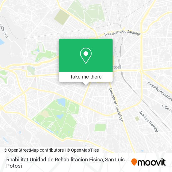 Rhabilitat Unidad de Rehabilitación Fisica map