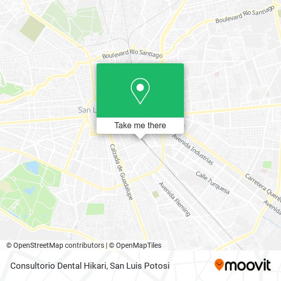 Mapa de Consultorio Dental Hikari