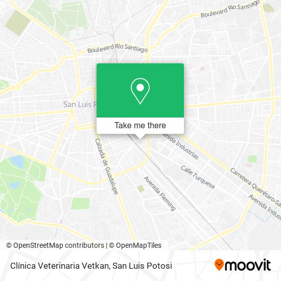 Clínica Veterinaria Vetkan map
