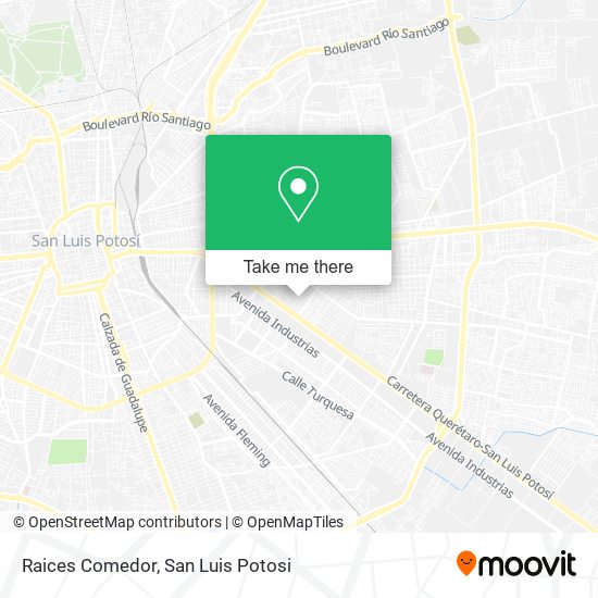Raices Comedor map