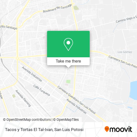 Mapa de Tacos y Tortas El Tal-Ivan