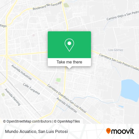 Mundo Acuatico map