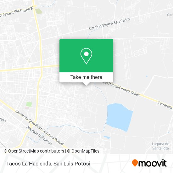Mapa de Tacos La Hacienda