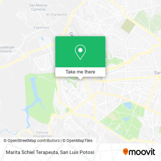 Marita Schiel Terapeuta map
