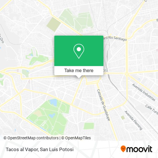 Mapa de Tacos al Vapor