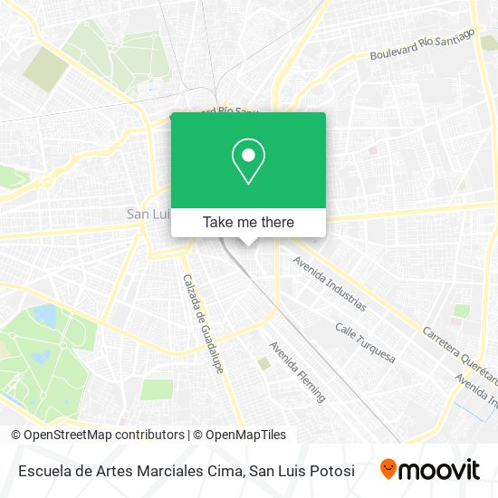 Escuela de Artes Marciales Cima map