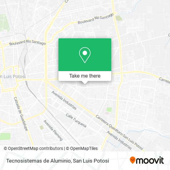 Tecnosistemas de Aluminio map