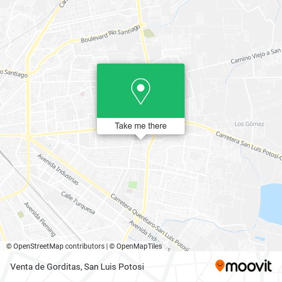 Mapa de Venta de Gorditas