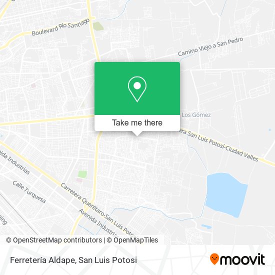 Ferretería Aldape map
