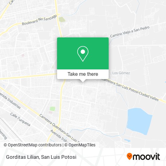 Gorditas Lilian map