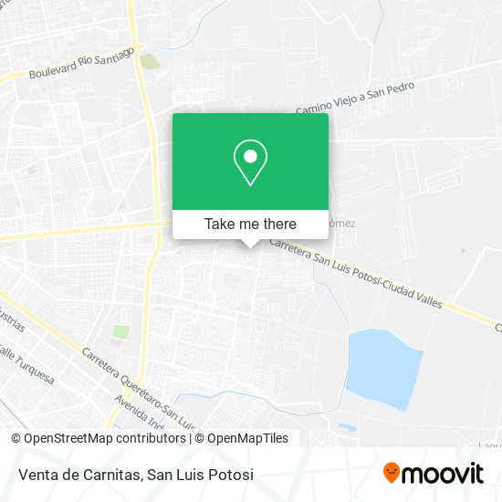 Venta de Carnitas map