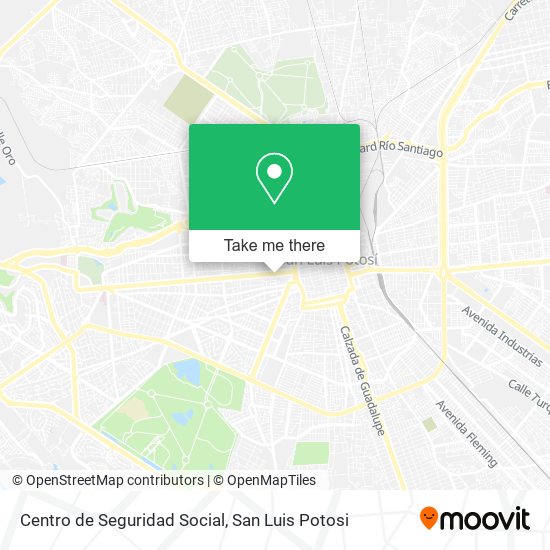 Mapa de Centro de Seguridad Social
