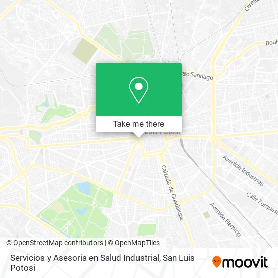 Servicios y Asesoria en Salud Industrial map