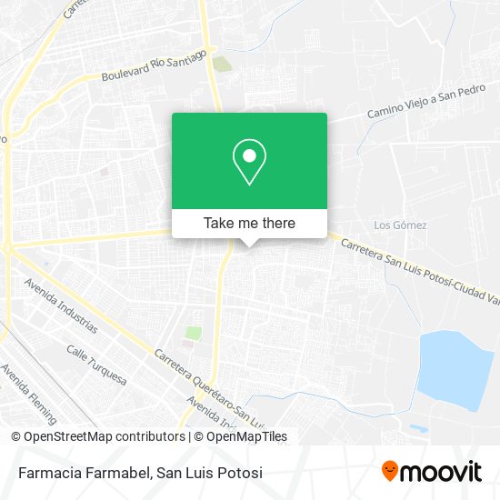Farmacia Farmabel map